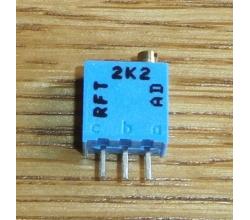 Spindeltrimmer 2,2 k&#8486; RFT stehend